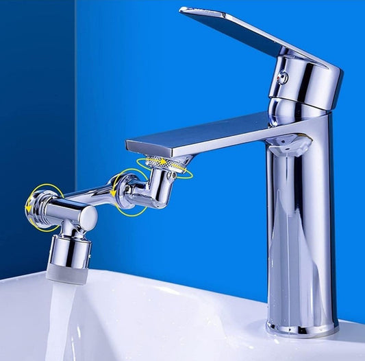 1080 Degree Rotate Faucet (Silver)