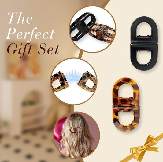 Plastic Magnetic Hair Clip (Multicolor)